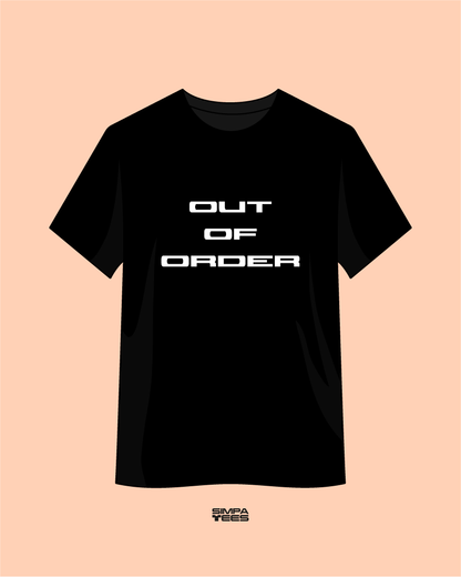 OUT OF ORDER - t-shirt maniche corte