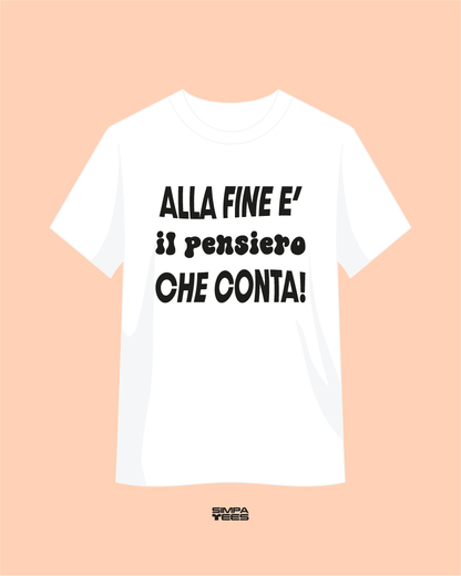 IL PENSIERO - t-shirt maniche corte