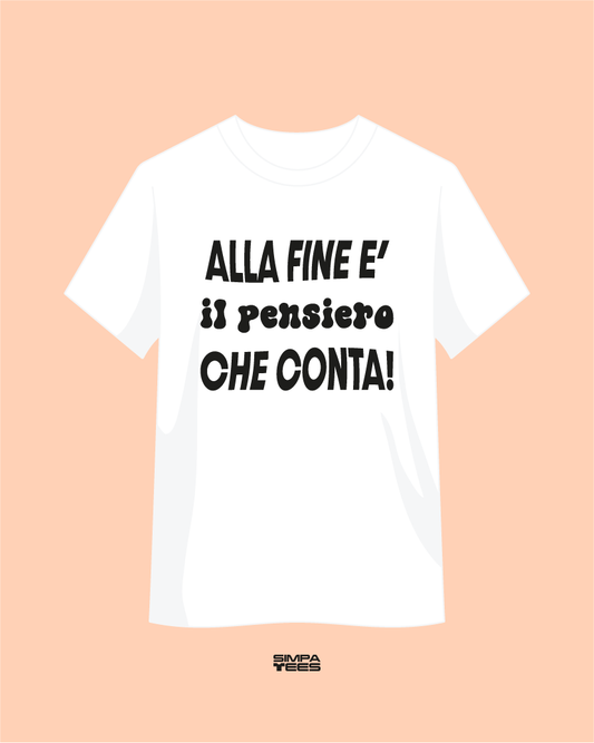 IL PENSIERO - t-shirt maniche corte