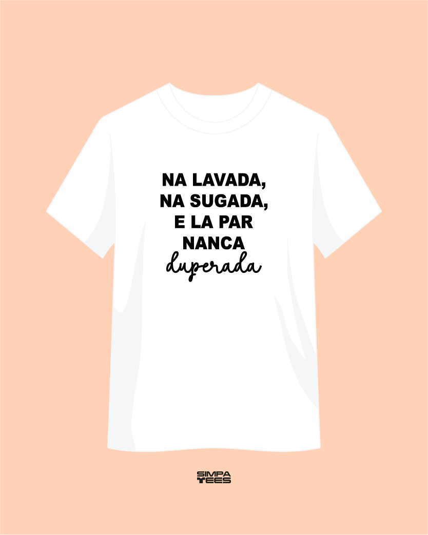 NA LAVADA E NA SUGADA - t-shirt maniche corte